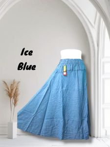 ZORRA JEANS UMBRELLA FULL KARET DEWASA STANDAR NAVY ICE BLUE