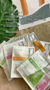 Hanasui Mineral Mud Mask - Masker Clay Mud Mask Mencerahkan Pori-pori & Jerawat