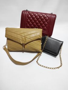 PAKET BUNDLING 3 PCS TAS SELEMPANG MURAH TALI RANTAI SLINGBAG