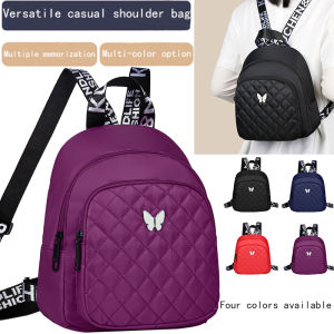 Nylon backpack womens new fashion Korean version travel out large capacity Oxford cloth backpack