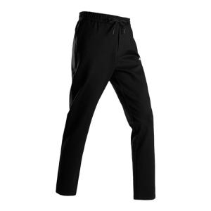 Jeep | Jeep Mens Windproof Knitted Sports Pants Outdoor Hiking Breathable Long Trousers Autumn Winter Elastic Skin-friendly Casual Pants