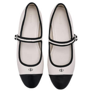 Pedro | Giày Da Cừu Mùa Thu Elegance Phong Cách Pháp Mary Jane