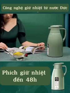 Bình giữ nhiệt nóng lạnh đến 48h dung tích 1-2L tiêu chuẩn công nghệ Đức