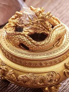 Phoenix and Dragon Design New Chinese Style Fireproof Incense Burner