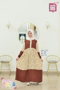 Gamis Anak Perempuan Remaja Vitto Kidswear Baju Muslim Anak Perempuan Gamis Premium Anak Vitto Kids Wear