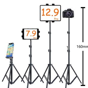 Tablet Holder Stand for IPad Stand Tripod 8 9.7 10.1 Pro 12.9 for Iphone 11 12 Cell Phone Height Adjustable for Samsung