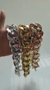 Dây chuyền mạ vàng vòng đeo cổ phụ kiện trang sức thời trang cho thú cưng chó mèo