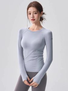 Quick Drying Slim High Elasticity Yoga Top T Shirt