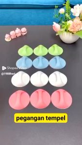 ( BISA COD ) PROMO Pegangan Pintu Tempel Lemari Pakaian Laci Pintu Kamar Mandi Handle Multifungsi / Tempelan Gagang Pintu Laci Jendela / Handle Tempel