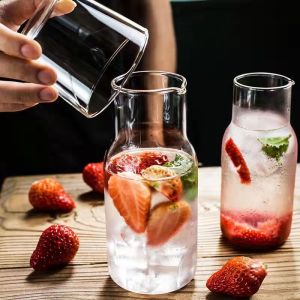 Single-use Glass Water Carafe Set