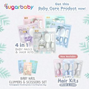 4in1 Baby Nail & Hair Kits (Perlengkapan Perawatan Kuku & Rambut Bayi