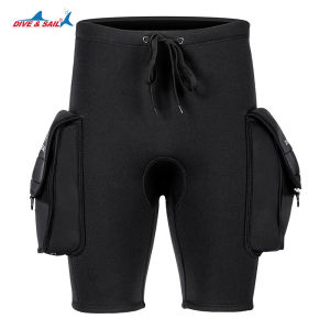 Quần Lướt Sóng Bằng Cao Su Tổng Hợp 3mm Quần Short Wetsuit Dành Cho Nam Và Nữ Quần Bơi Để Lặn Với Ống Thở Chèo Thuyền Kayak Trôi Thuyền Phù Hợp Với Kích Thước