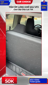 VF3 Tấm Ốp Lưng Ghế Sau VF3 VINFAST Cao Cấp Chịu Lực Tốt Sử Dụng Được Ghế Nỉ  Và Ghế Bọc Da