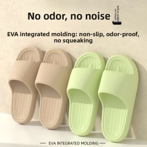 MONLEYTA | 2025 New Couple Home Slippers Womens Outdoor Wearable Anti Slip Deodorant Bathroom Shower Mens Flip Flops EVA Material
