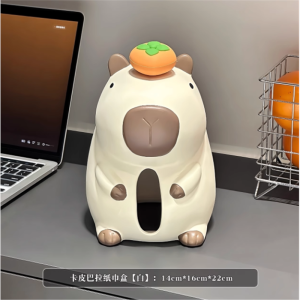 กล่องใส่กระดาษเช็ดมือรูปแซนวิชเนื้อสุดสร้างสรรค์ กล่องอเนกประสงค์สำหรับตกแต่งโต๊ะในห้องนั่งเล่น กล่องเก็บของใช้ในบ้าน ที่ใส่กระดาษเช็ดมือ