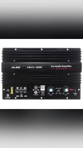 12V Đa Năng Đơn Kênh Bộ Khuếch Đại Âm Thanh Ô Tô 1000W Bass Mạnh Mẽ Loa Siêu Trầm Âm Thanh Công Suất Cho Xe Sửa Đổi Màu Đen