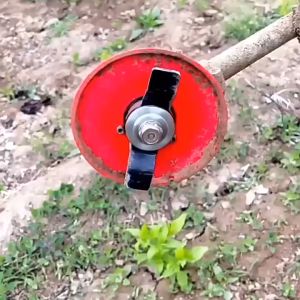 Phụ kiện lưỡi cắt cỏ tận gốc có miếng che dùng cho máy cắt cỏ chạy nhiên liệu loại 2 và 5 đầu-D14.5cm