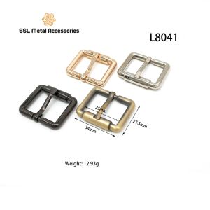 (2 cái)Khóa kim túi xách kim loại tăng giảm thời trang mới cho túi ví L8041 lọt lòng 25cm(1 cái)