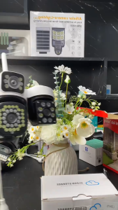 YOOSEE กล้องวงจรปิด360 WIFI ซูมได้ไกล10เท่า cctv แสดงภาพพร้อมกัน3หน้าจอ Full HD 18MP กลางคืนภาพสี กันน้ำอ IP67