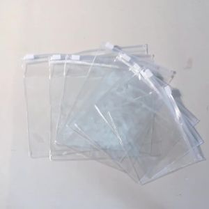 10/20Pcs Sliding Zipper Self-sealing Waterproof Storage Bags Jewelry Pouch for DIY Jewelry Storage Earring Bracelet Packaging