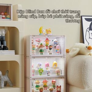 DIHUANTUO | Kệ Trưng Bày Chống Bụi Trong Suốt cho Đồ Bộ Sưu Tập