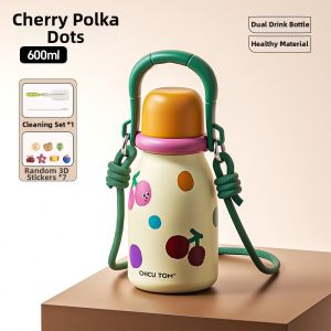 CHICU TOM | Student Use Stylish Straw Insulated Cup
