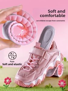 ZHIHAOEN | Absorbent Anti-Odor Breathable Soft Sole Comfortable Childrens Athletic Insoles