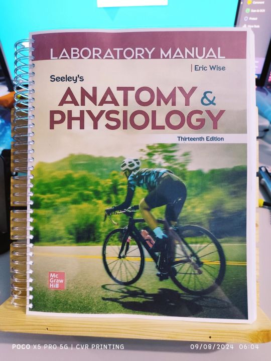 SEELEY'S ANATOMY AND PHYSIOLOGY - LABORATORY MANUAL - 13th EDITION ...
