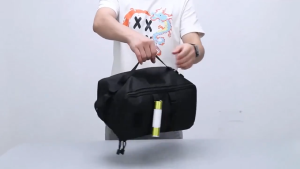 Outdoor camping storage bag and large capacity portable picnic utensil storage tool bag