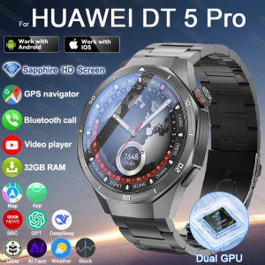 2025 New For HUAWEI GT5 Pro SmartWatch Sapphire Screen GPS Map Google APP Download  Dual GPU 32GB RAM Smartwatch For Android&IOS