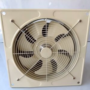 Quạt hút mùi - Quạt thông gió Vuông 7 Cánh. Vỏ Sắt - Cánh Sắt. Cánh
