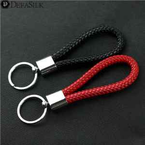 gumahus | Multi-color Braided Leather Couples Creative Keychain