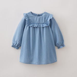 Marc&Janie | Ruffled Girls Denim Dress