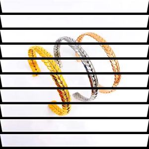 Cuff Bracelet Magnetic Stainless Steel Adjustable Open Charm Bracelet Women Men Couples Bangle Gelang Tangan