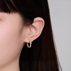 DODO.GOGO | Nhẫn Tai Hình Vòng Thời Trang Elegance