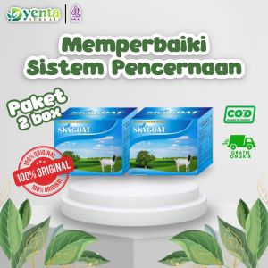 SKYGOAT / SKYGOAT Susu Kambing Etawa Bubuk Original 2 Box