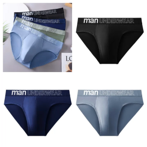 Quần Lót Nam Cotton Quần lót nam tam giác big size cotton cao cấp cỡ to (80 - 130 kg) mát mẻ - thoáng khí co giản tốt