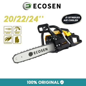 ECOSEN Mesin Potong Kayu 20/22/24\" Chainsaw 2Tak Mesin Potong Kayu Chainsaw mesin gergaji