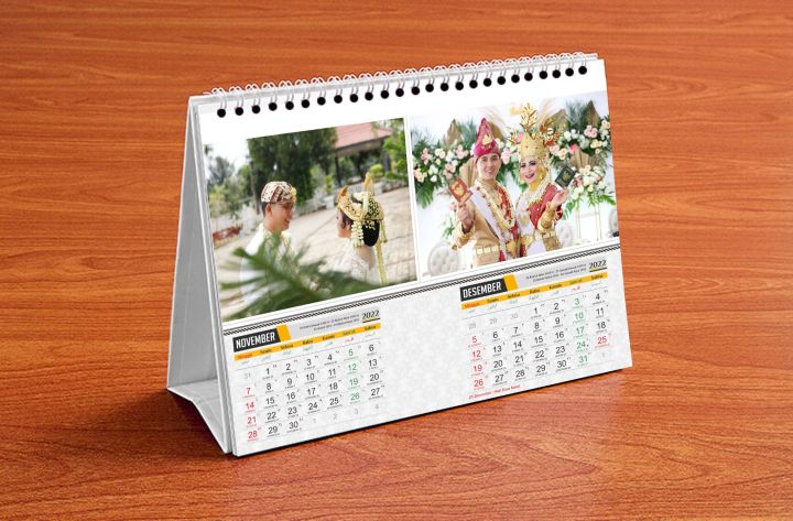 KALENDER MEJA 2022 CUSTOM - KALANDER DUDUK CUSTOM DENGAN FOTO BISA ...