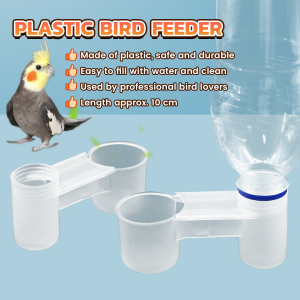 Onisa Pet Bird Drinker Feeder Chicken Pigeon Special Drinking Feeding Tool for Poultry Pets