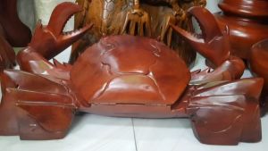 💗Tượng Con Cua Gỗ Mỹ nghệ to đẹp size Ngang 65cm Cao 25 Sâu 30cm được các nghệ nhân điêu khắc rất đẹp anh chị trưng phòng khách ở nhà công ty cửa hàng nhà hàng quán ăn chuyên bán cua rất hay ý nghĩa nhe chỉ có 2750k ạ