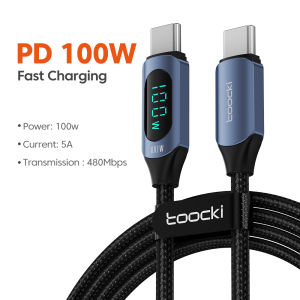 100W Type C to Type C Cable PD Fast Charging Charger USB C to USB C Display Cable For Macbook iPad Data Cord Wire