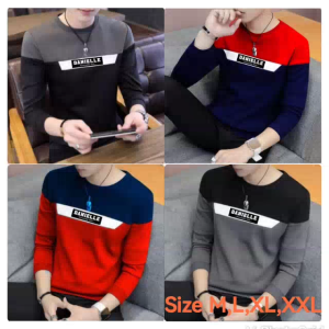 Diskon Spesial Sweater Keren Crewneck Elegan Kaos Pria Trendy Sweatshirt Kasual Sweter Baju Danielle
