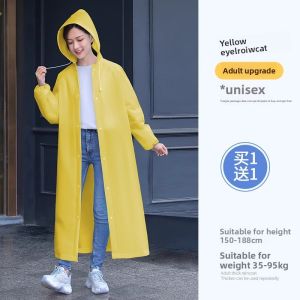 MONLEYTA | Thickened Long Disposable Raincoat For Children Portable Full Body Rainwear Transparent New Style Boys Girls Rain Sheet