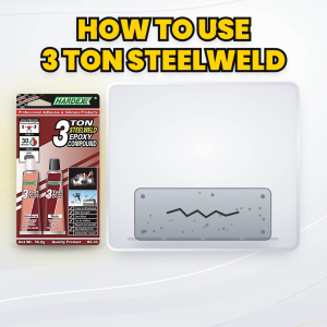 HARDEX 3 Ton Steelweld Epoxy Compound - 20g/56.8g (HE-32/HE-30) / Epoksi Kimpalan Besi Keluli | Metal Epoxy Glue