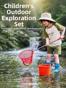 RUISHOU | Lightweight Durable Extendable Insect Catching Net for Children