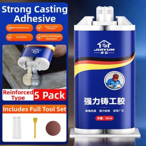 JIAYUN | High-Temperature-Resistant High-Strength Adhesive for Metal Tank Water Pipe Repair and Waterproofing AB Glue