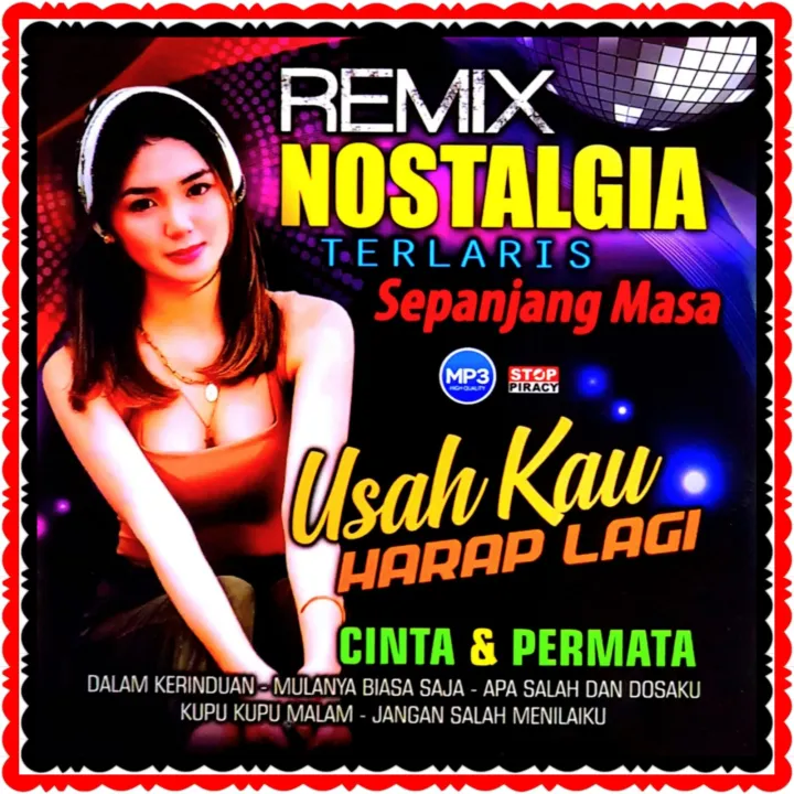KASET CD MP3 LAGU REMIX POP INDONESIA LAWAS TEMBANG