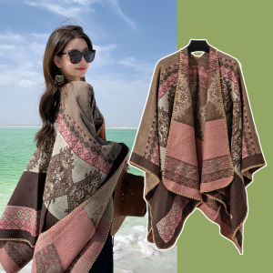 XUANXUAN | Ethnic Style Large Shawl for Travel and Photography