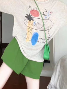 YUEZHONGWEI | Retro American Graffiti Print Long Sleeve Thin Summer T-Shirt Womens Outerwear Air Conditioning Shirt Slightly See-through Top